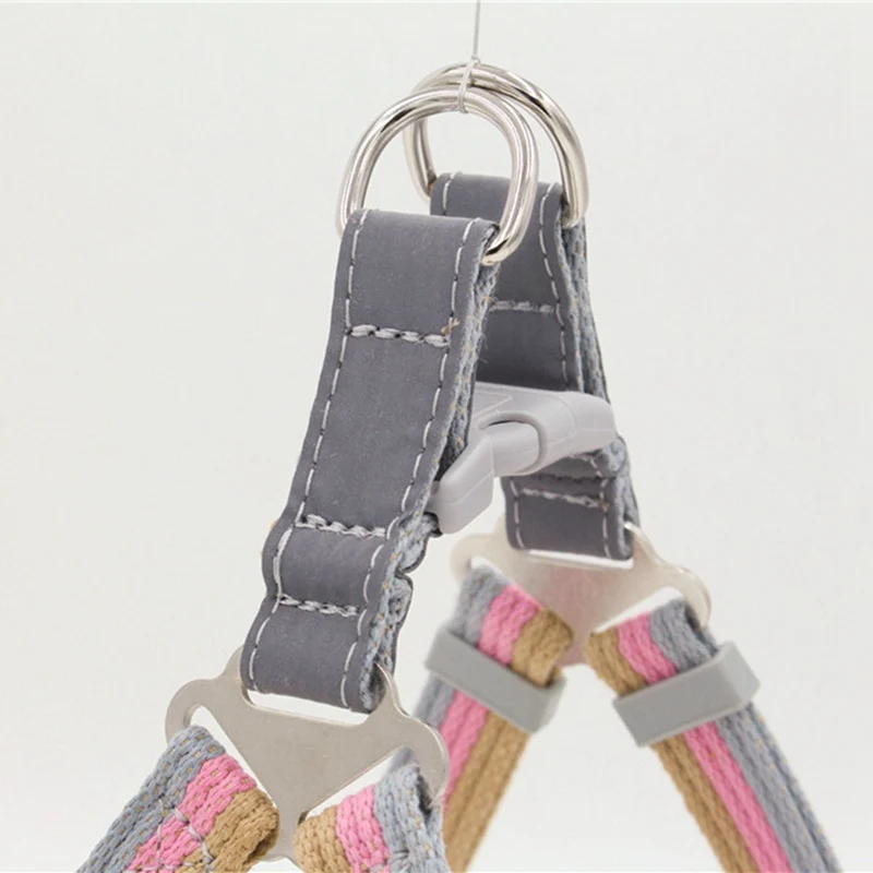 

No Pull Pet Pet Harness Set Adjustable Dog Leash Vest For Outdoor Walking Running Leash Strap Belt For Small and Medium Dogs