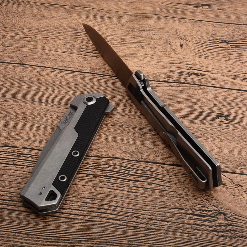 OEM Качество Кершоу 3860 карманный нож 8Cr13Mov лезвие G10+ стальная ручка Кемпинг Охота Складной нож EDC ручной инструмент