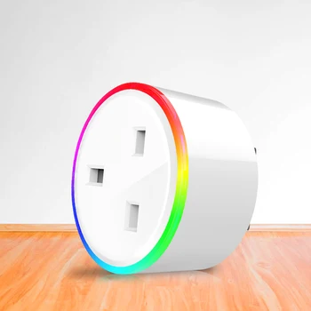 

mini wi-fi smart plug smart socket smart outlet UK works with Amazon alexa google home mobile app tuya solution smart life