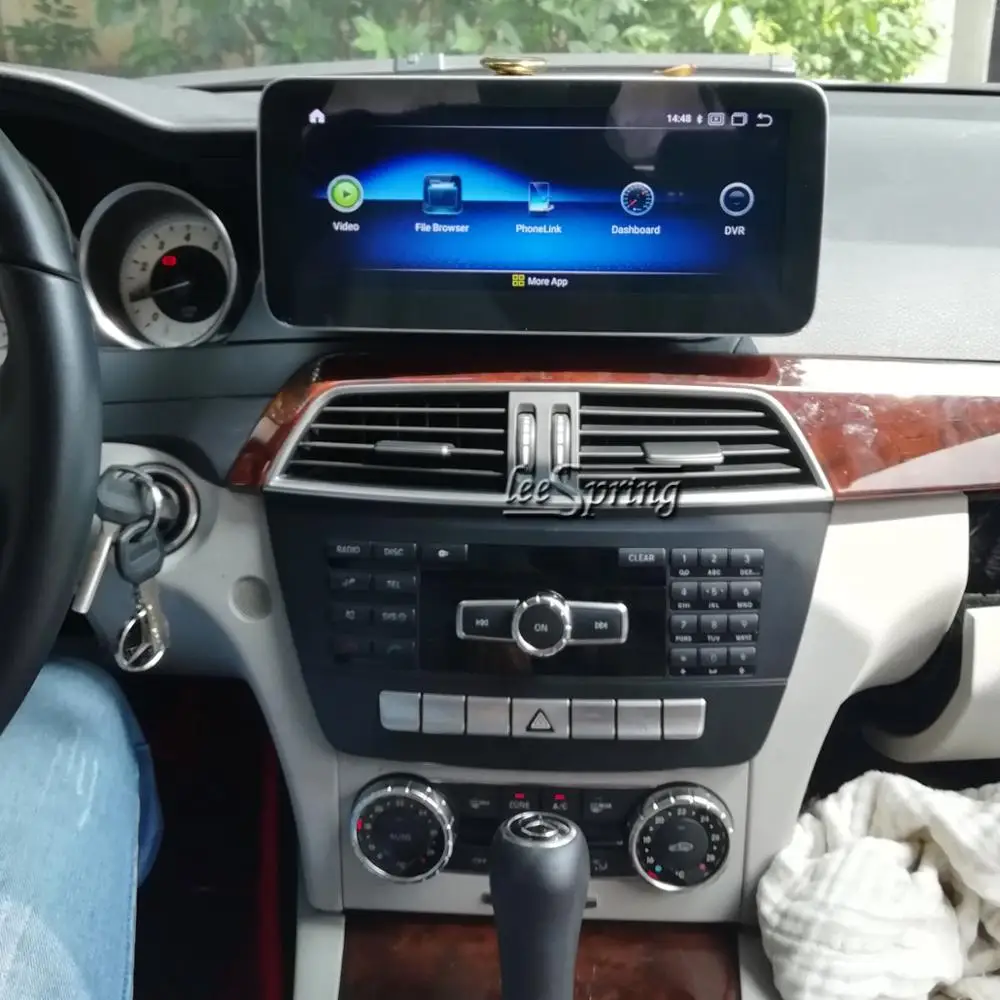 Clearance 10.25 inch Car Multimedia Player for Mercedes Benz C class W204 (NTG4.5 2011-2014) Car GPS Navigation Android 9.0 1