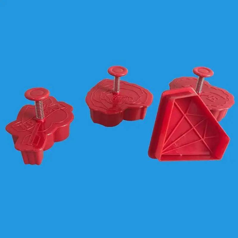 Rose Shaped Ice Cream Cake Cookie Decorating Sugar craft Mold Plunger Cutter cake decorating tools