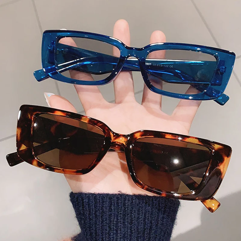 

Vintage Butterfly Square Cat Eye Sunglasses For Women New Brand Black Blue Gradient Uv400 Sun Glasses Men Retro Hip Hop Eyewear