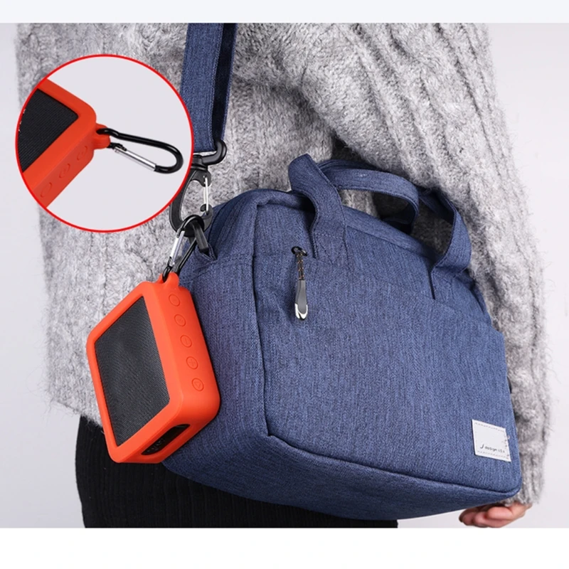 Durable Silicone Protective Speaker Case - Anti-Fall Cover