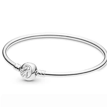 925 пробы серебряный браслет с подвеской «Змейка» и подвеской из камня подходит для самостоятельного изготовления ювелирных изделий из бисера