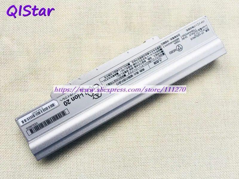 QISTAR 10,8 V 6800 мАч натуральная CF-VZSU90JS CF-VZSU90R CF-VZSU90Y ноутбук Батарея для цифрового фотоаппарата Panasonic CF-LX3 CF-LX4 CF-LX5 CF-LX6