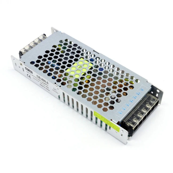 Ультра-тонкий 5V40A, 200W непромокаемый переключатель блока питания