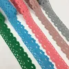32items 2Yards 1-6cm Crocheted Cotton Lace Trims for Handmade DIY Sewing Garments Accessories Craft Deco Gift Floral Packing ► Photo 1/6