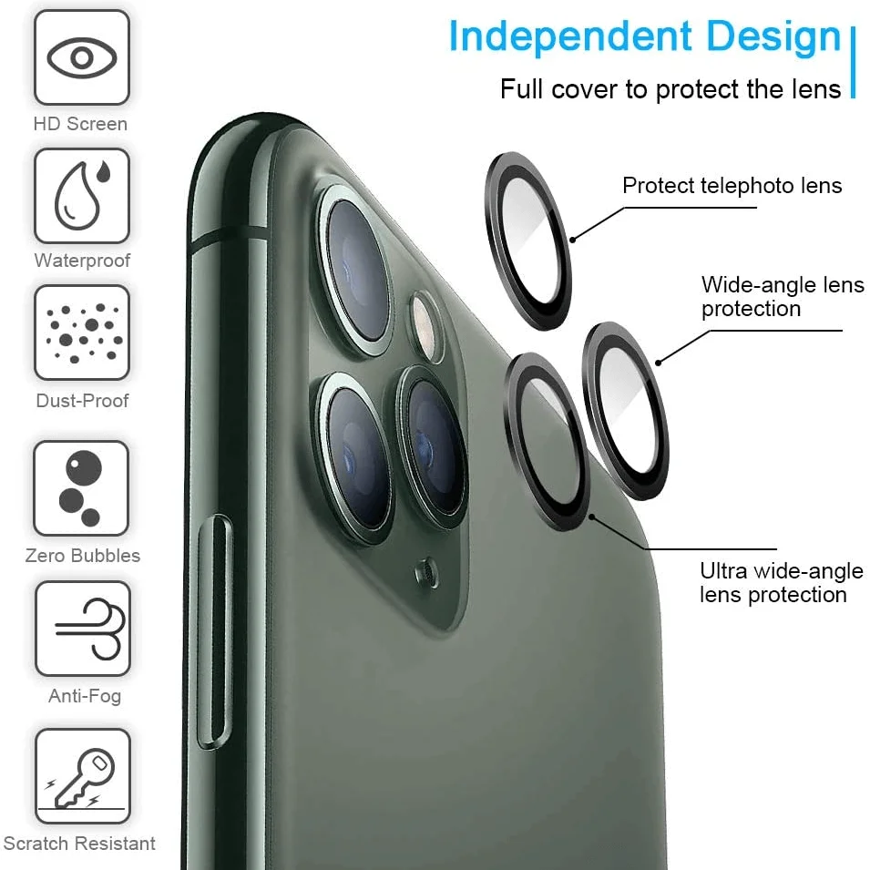 Защита объектива камеры HD iPhone (3 шт./компл.)|Детали инструментов| |