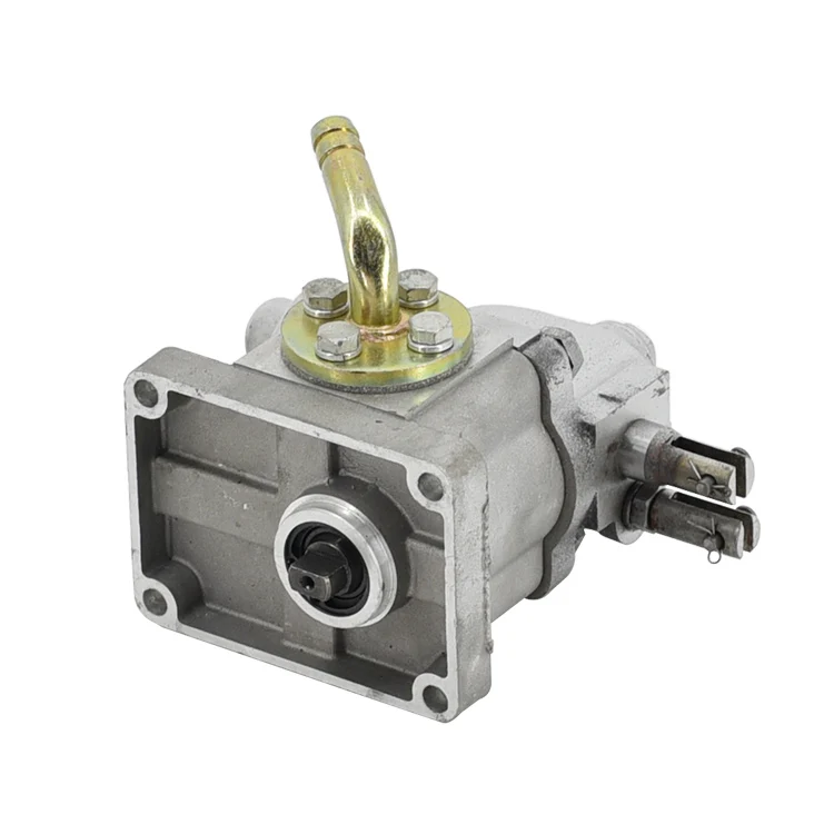 Electric tricycle modified dump hydraulic oil pump\spline shaft, flat shaft