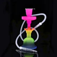 Al Fakher vidrio кальян фумар наргиле Pip de agua con caja de espuma de burbujas кальян Cachimba Nargile Chicha