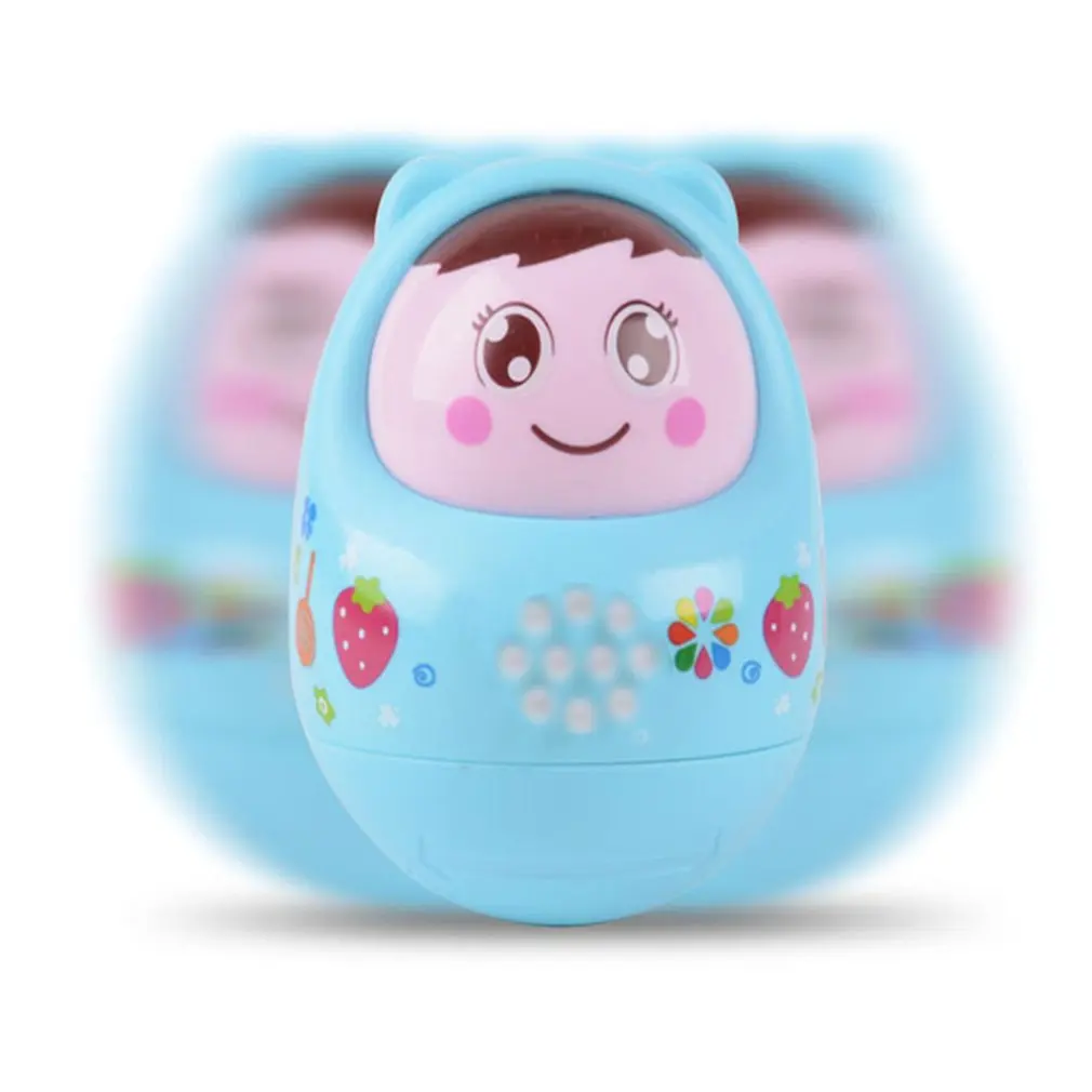 Новинка, От 0 до 1 года, детская игрушка, большой стакан для детей 3-6-9-12 месяцев, игрушка для раннего образования, милый Неваляшка, музыкальный светильник