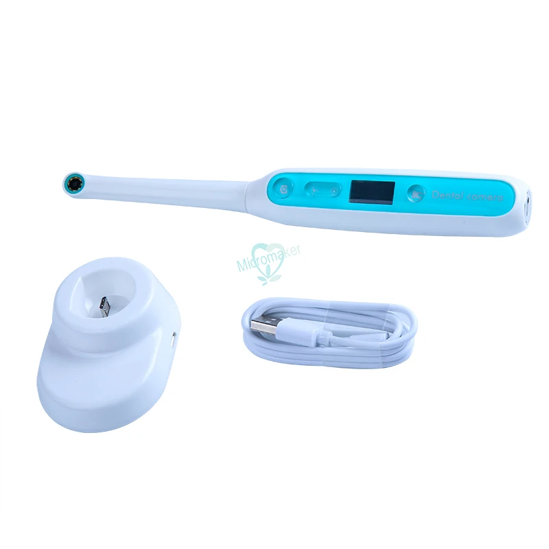 Endoscope 8 Adjustable Led Lighting Intraoral Camera Hd Video For Ios Android Teeth Inspection Endoscope