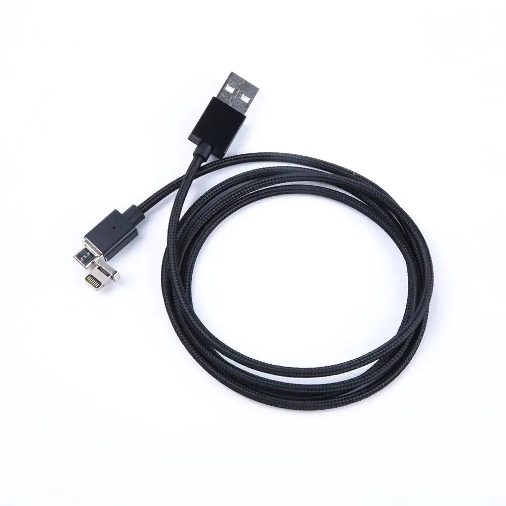 2 в 1 Micro USB и type-C Магнитный кабель для зарядки провод кабель-переходник для зарядки быстрое зарядное устройство для Android устройства Molibe Телефон