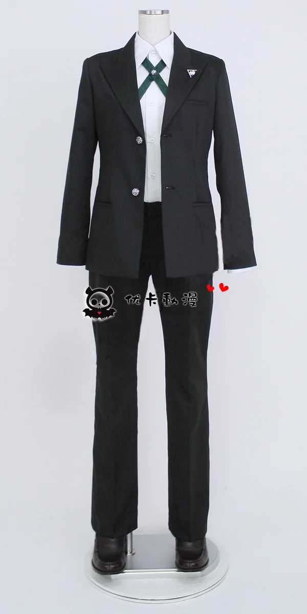 Danganronpa Anime Cosplay Togami Byakuya Costume Cos Man Uniform Cosplay Costume Coat+Shirt+Pants