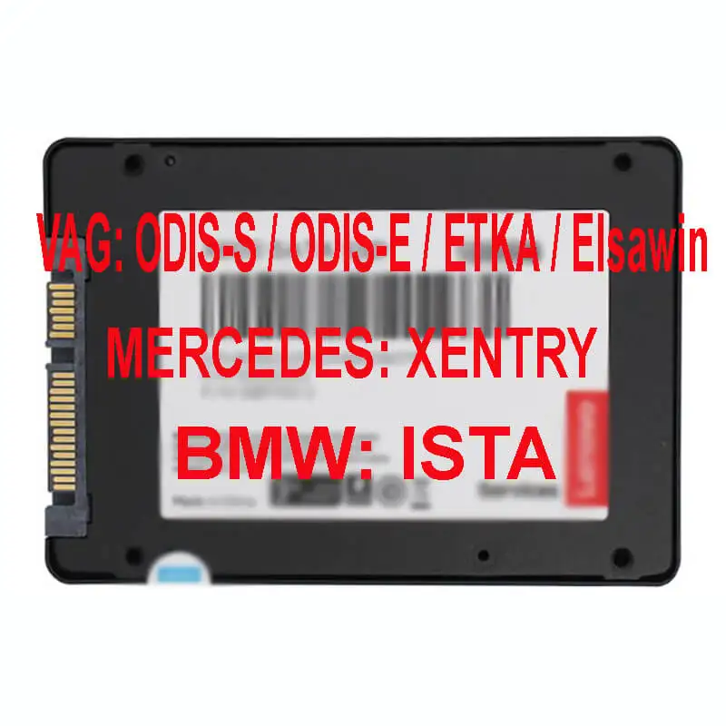 Программа диагностики автомобиля ODIS + ISTA Xentry 3 в 1 предварительно установленные