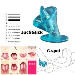 Сильный силиконовый Вибраторы для языка губы рот клитор стимуляция игрушки-Лизуны интимные товары оральный интимные игрушки для женщин