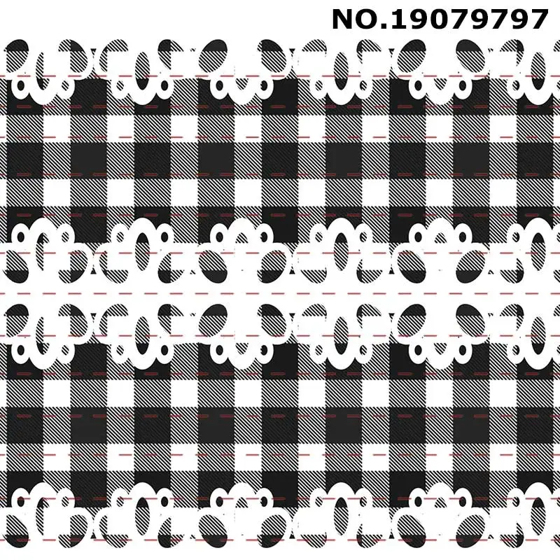 Новинка 50 ярдов Феи чеки ленты напечатанные grosgrain, атласные ленты 9786-9800 - Цвет: 19079797