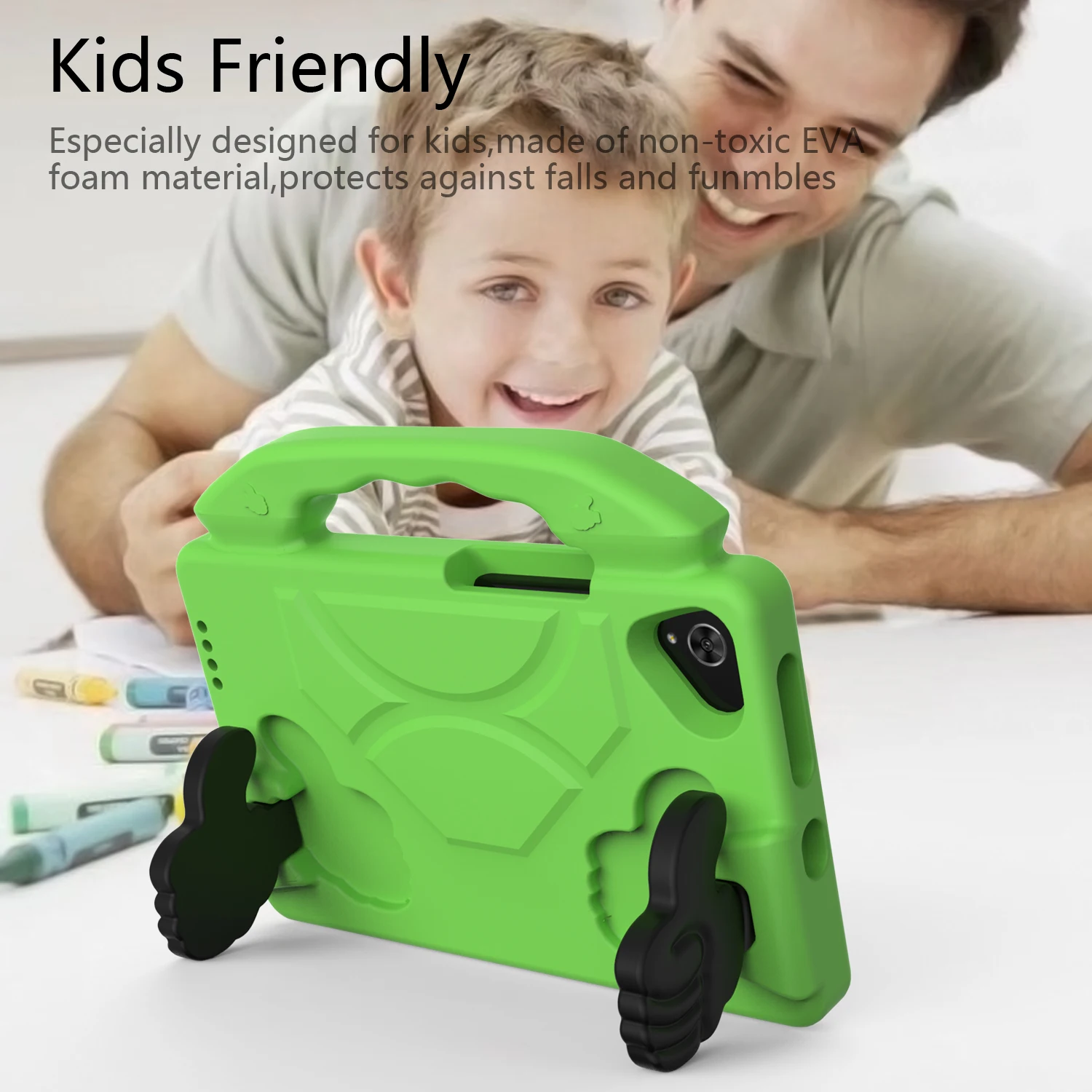 com suporte de espuma de eva, para modelos tab a 8.0 2019 