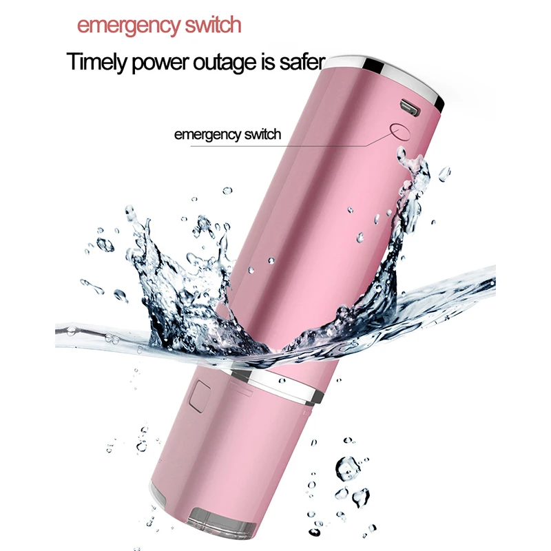 Portable Nano Facial Sprayer Steamer Mckbane Handy Nano Sprayer Dry& Oil Skin Promote Facial Absorption Moisturizing& Hydratin