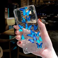 Glitter Silicone Case For Samsung Galaxy S21 S20 A7 A8 Plus A9 2018 Note 20 10 8 9 S8 S9 S10 5G S10E J4 J6 A6 Soft Cover