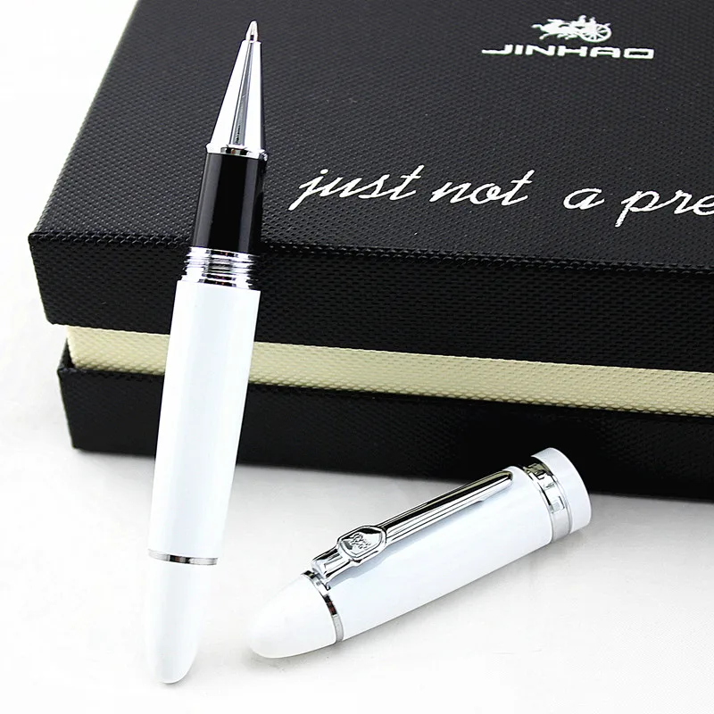 Роскошный JINHAO 159 металлическая шариковая ручка высокого качества роллер черные чернила для ручки Заправка для бизнеса для письма для офиса школьные принадлежности