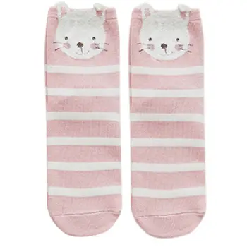 

5 Pairs Of Socks Set Christmas Socks harajuku calcetines mujer Cartoon Animal Pattern Socks Autumn New Fashion Cute Cotton Sock:
