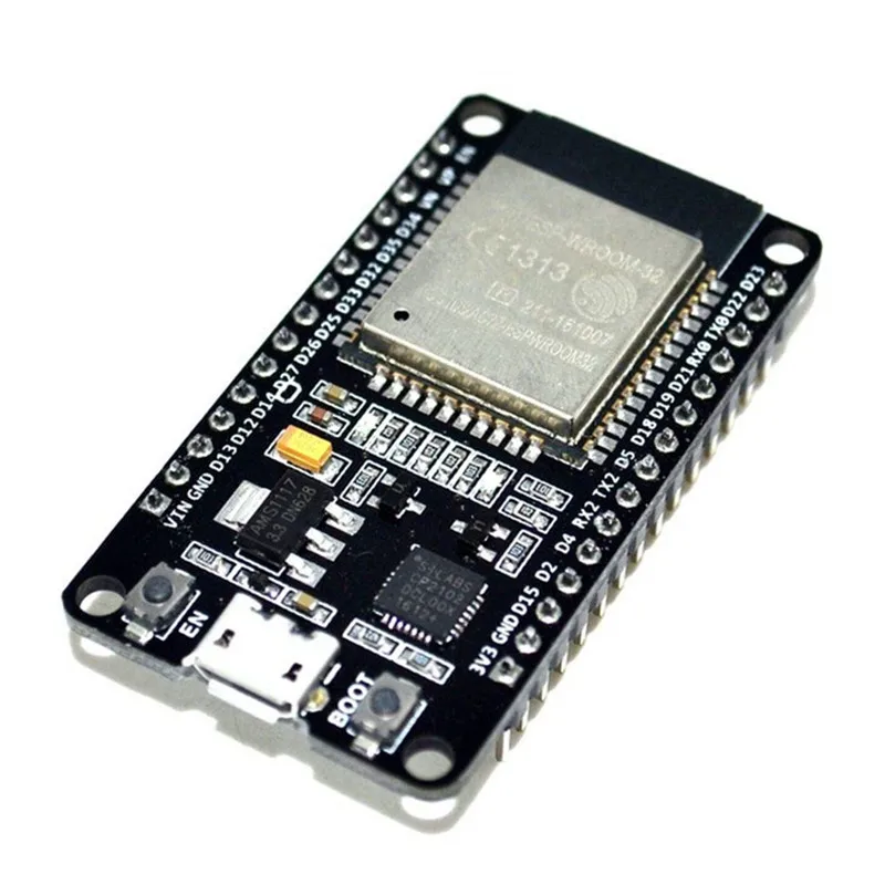 Aokin ESP32 макетная плата 2,4 ГГц двухрежимный WiFi+ Bluetooth двухъядерный ESP32s антенный модуль плата для Arduino IDE - Цвет: weld board