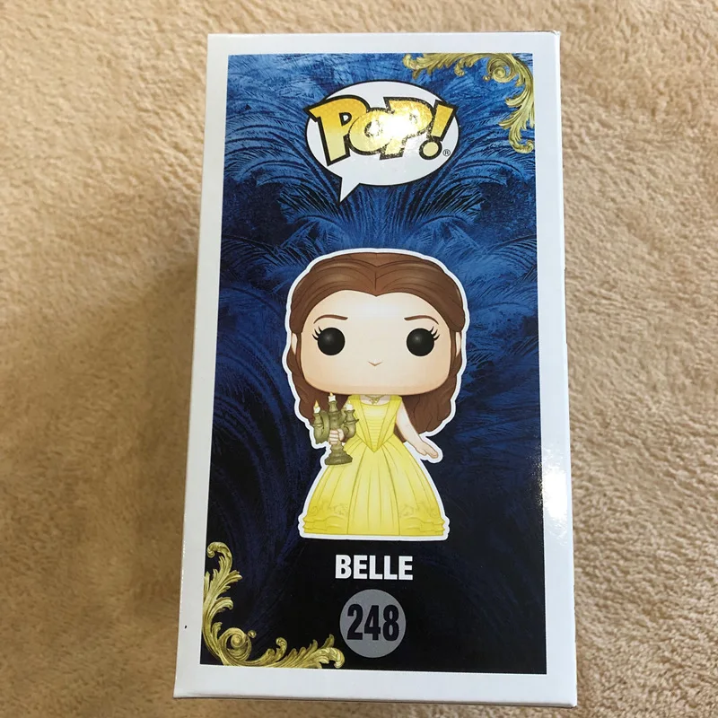 Funko pop официальный Красавица и Чудовище-Белль с подсвечником Виниловая фигурка коллекционная игрушка с оригинальной коробкой