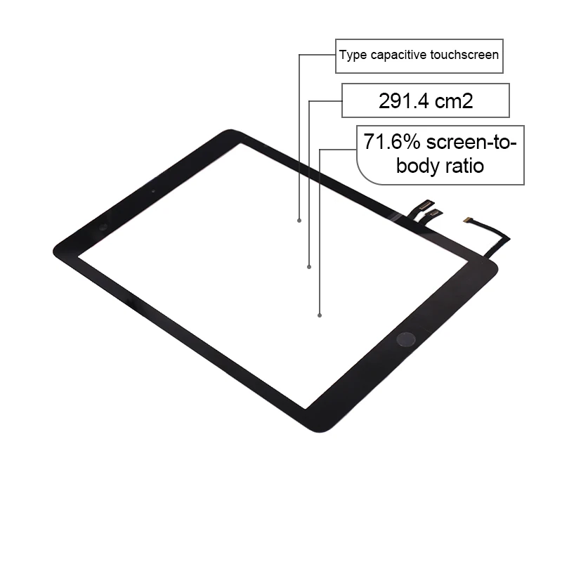 Кнопка «домой» для iPad 9,7( версия) для iPad 6 6th Gen A1893 A1954, сенсорная панель дигитайзера, новинка 9,7 дюйма