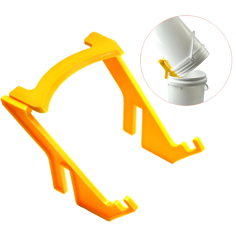 Beekeeping Tools Beekeeping Accessories 1PCS Beekeeping Honey Gallon Bucket Holder Plastic Bracket Rack Frame Grip Lift Bees Tools Apicultura Equipment Supplies