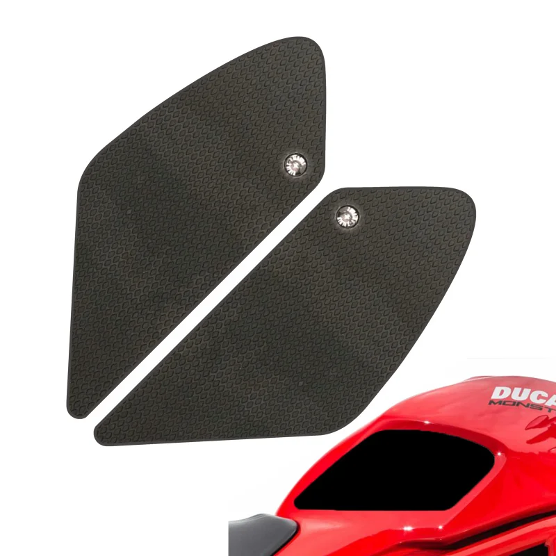 Змеиная кожа Мотоцикл Танк тяга Подушка Нескользящая наклейка газ колено сцепление протектор для Ducati Monster 797 821 1200