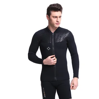 

Protection Wetsuit Stretch Men Women Winter Warm Tops Swimming Surfing