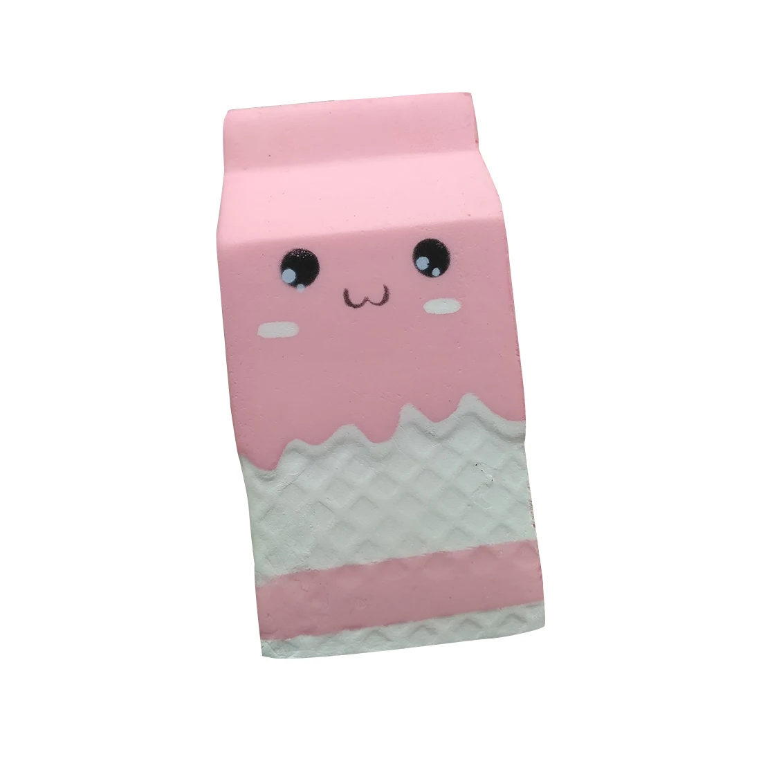 Kawaii коробка для йогурта мягкое Jumbo мультфильм Экспрессия молоко коробка медленно поднимающийся телефон ремни DIY Декор сжимаемые игрушки милая бутылка молока