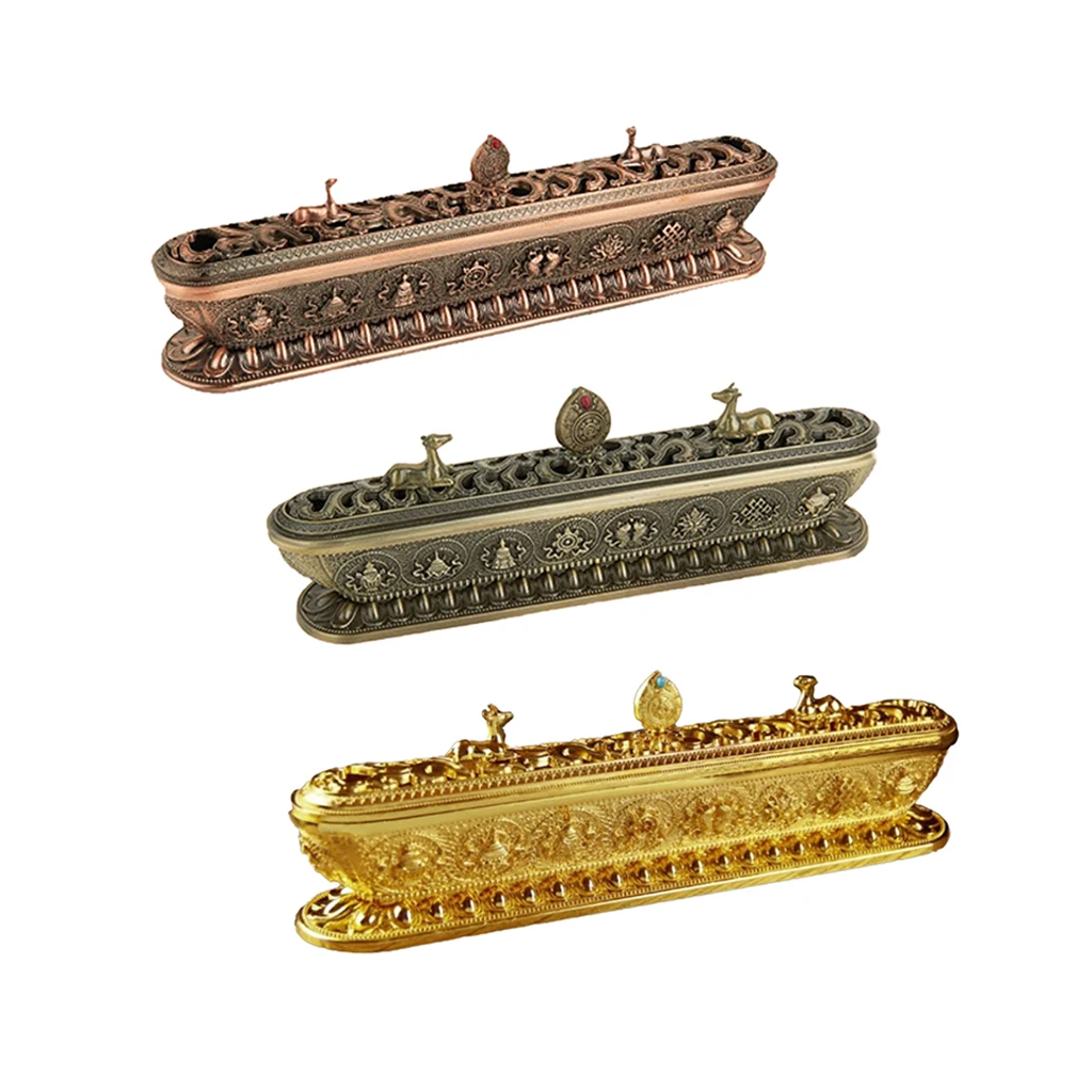 Chinese Incense Burner Cones Sticks Joss Censer Ornament Peace & Meditation Home Decorative
