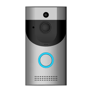 

Household Intelligent wifi visual door bell wireless visual walkie-talkie doorbell video waterproofing mobile telemonitoring