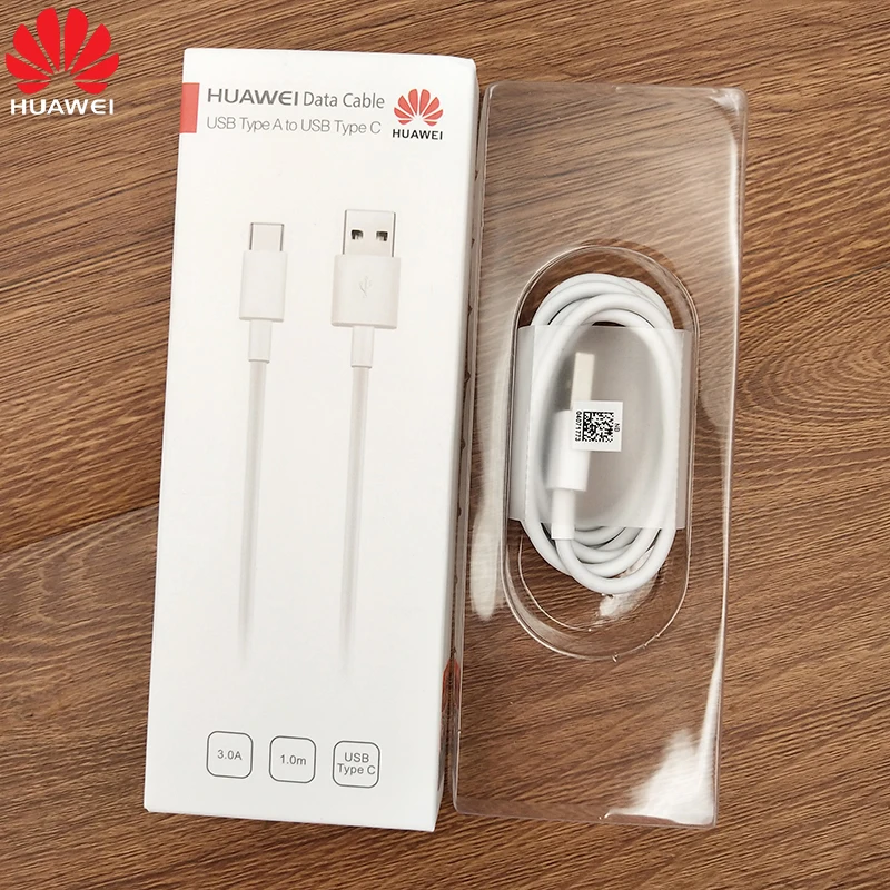 Кабель Huawei Type-C 3 А USB 1 провод для передачи данных и быстрой зарядки P9 P10 P20 Plus Lite Mate 10