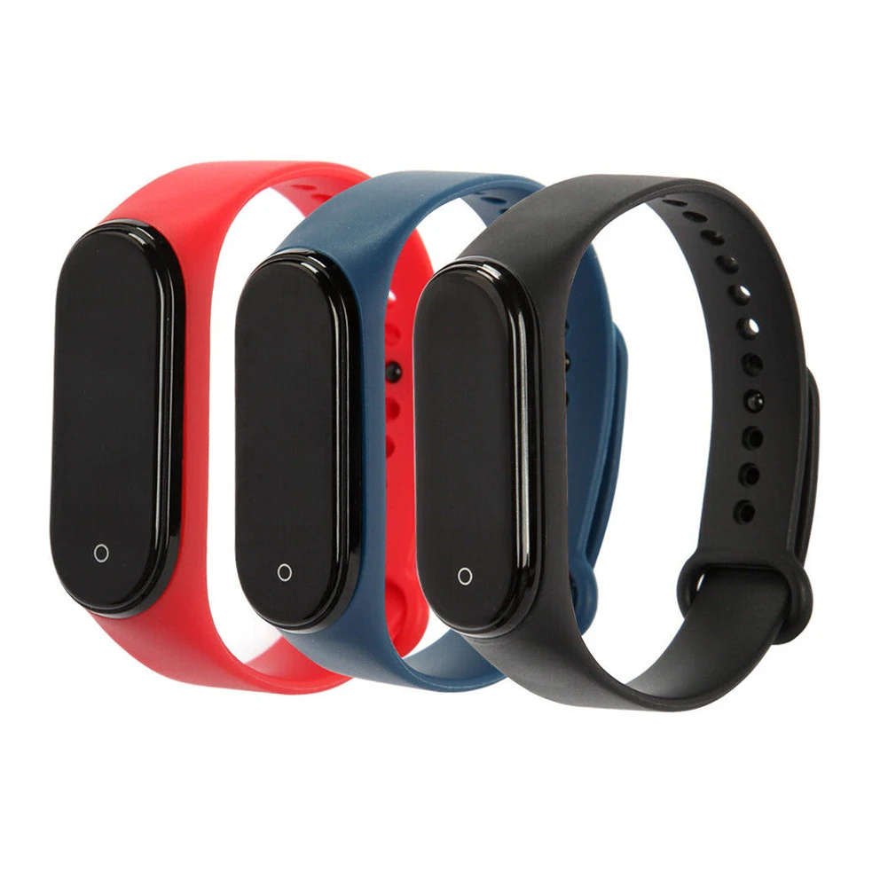 

M4 Smart Band Wristband Watch Smartband Blood Pressure Heart Rate Monitor Sports Smart Bracelet PK M3 Health Fitness Bracelet