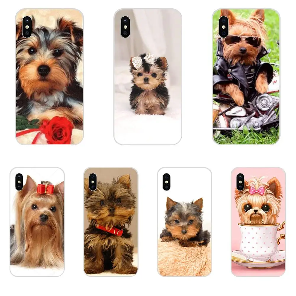 

Lovely Teacup Yorkie Puppy Dog For Xiaomi Redmi Mi 4 7A 9T K20 CC9 CC9e Note 7 9 Y3 SE Pro Prime Go Play Phone Accessories Case