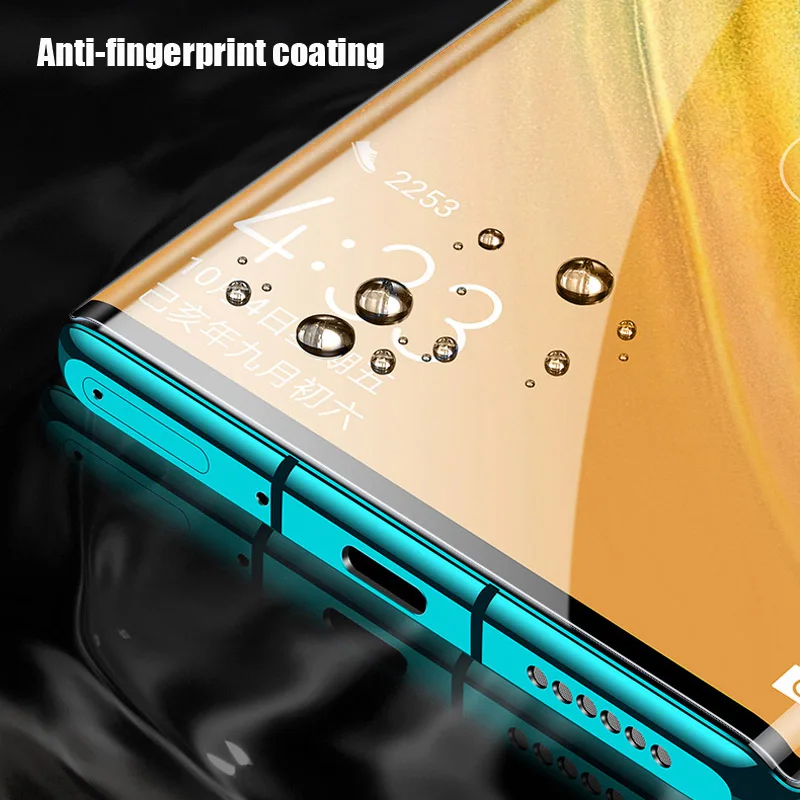 t mobile screen protector UV Tempered Glass For For Huawei P50 P30 Pro P40 Pro Plus Full Glue Nano Liquid Protective Film For HUAWEI Mate 20 30 P50 Pro mobile tempered glass