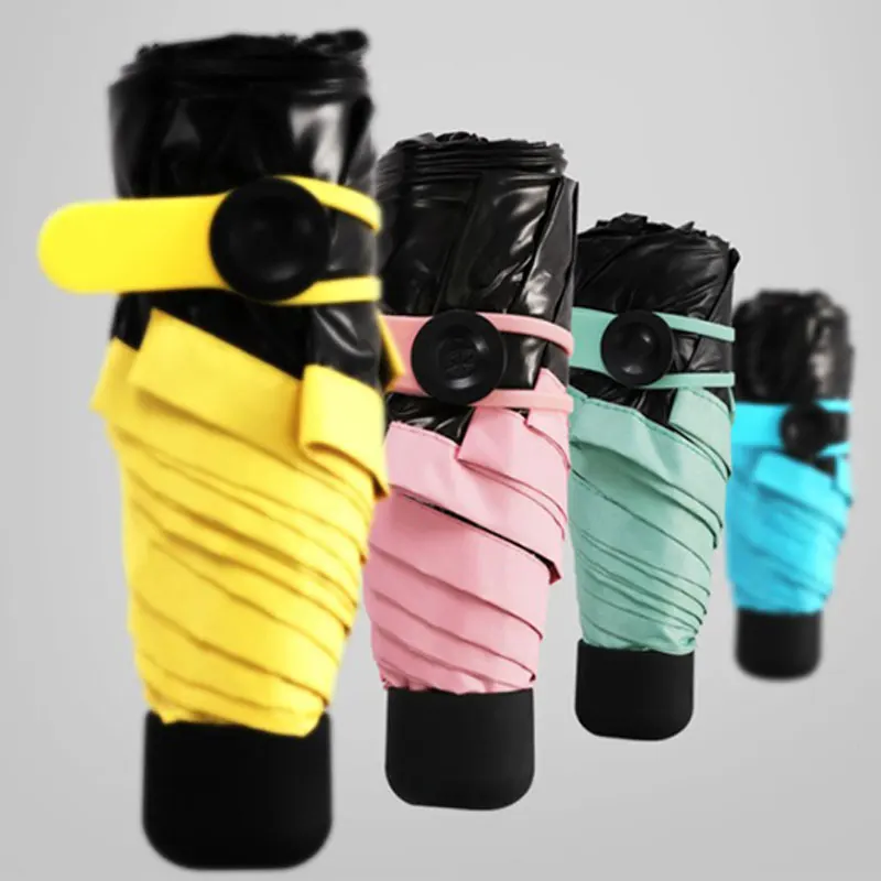 Солнцезащитная, ветронепроницаемая Зонтик Для Девочек Унисекс Модный складной ветрозащитный Портативный солнцезащитный практичный, высококачественный зонтик