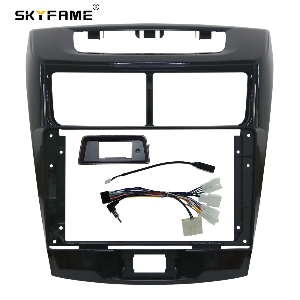 

SKYFAME Car Radio Fascia Frame Adapter For Toyota Avanza Daihatsu Xenia 2011-2019 Stereo Android Radio Dashboard Kit Face Plate