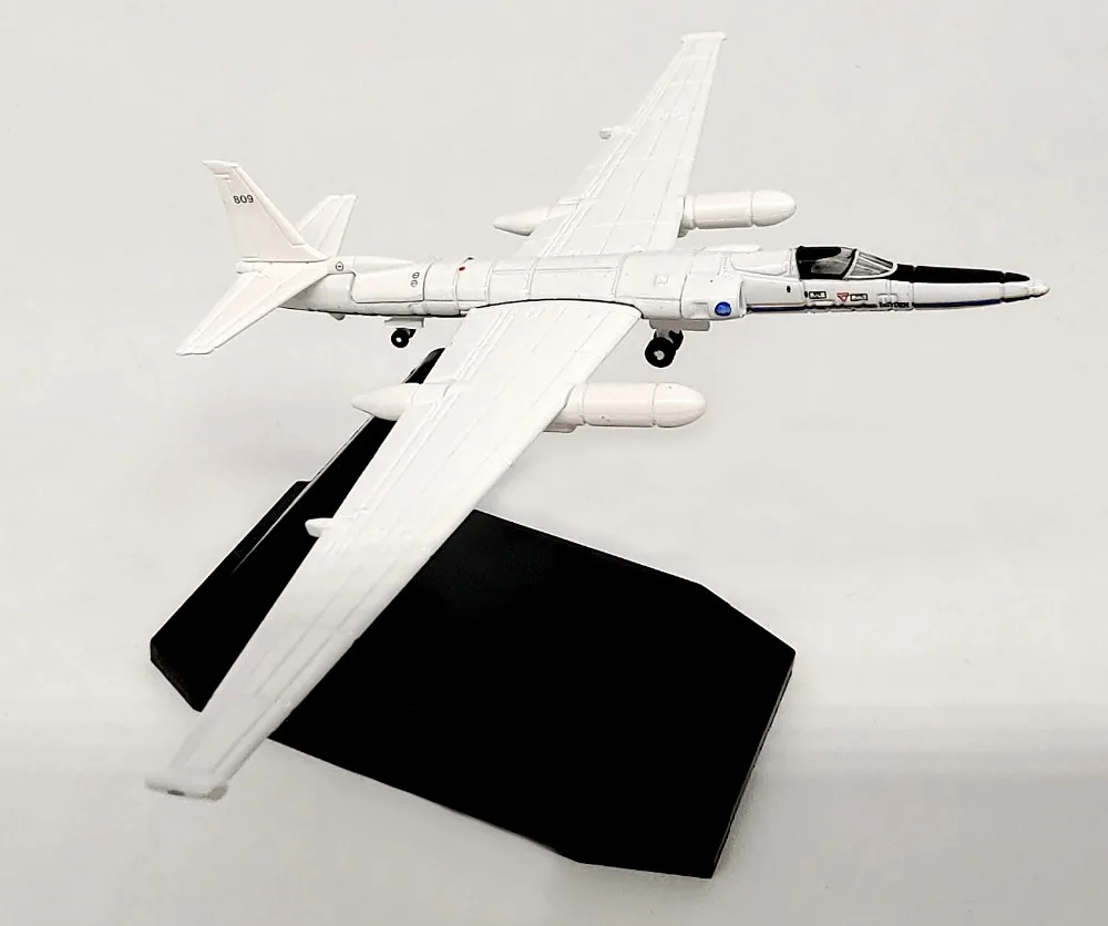 1:200 США ER-2 U2 высотный самолет-разведчик белая модель самолета из сплава