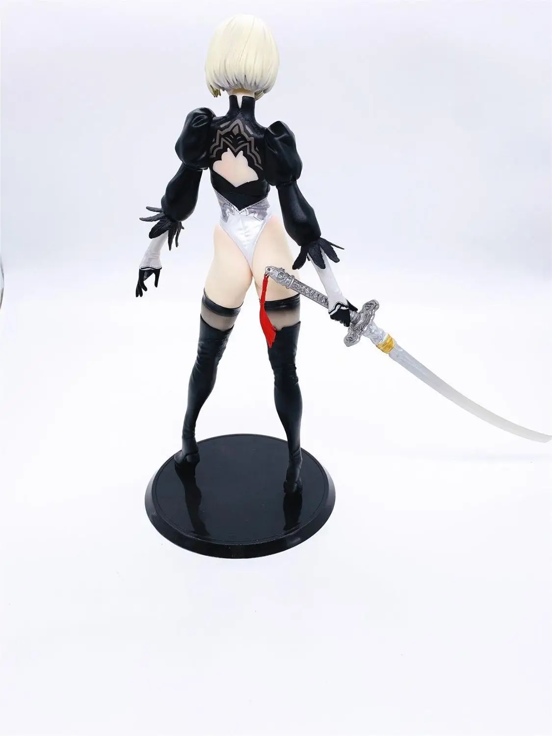 Игра фигура НИР автоматов 2B YoRHa № 2 Тип B игрушечных пластиковых экшн фигурок из аниме Рисунок Модель игрушки сексуальная девушка взрослая коллекция кукла, подарок на Рождество