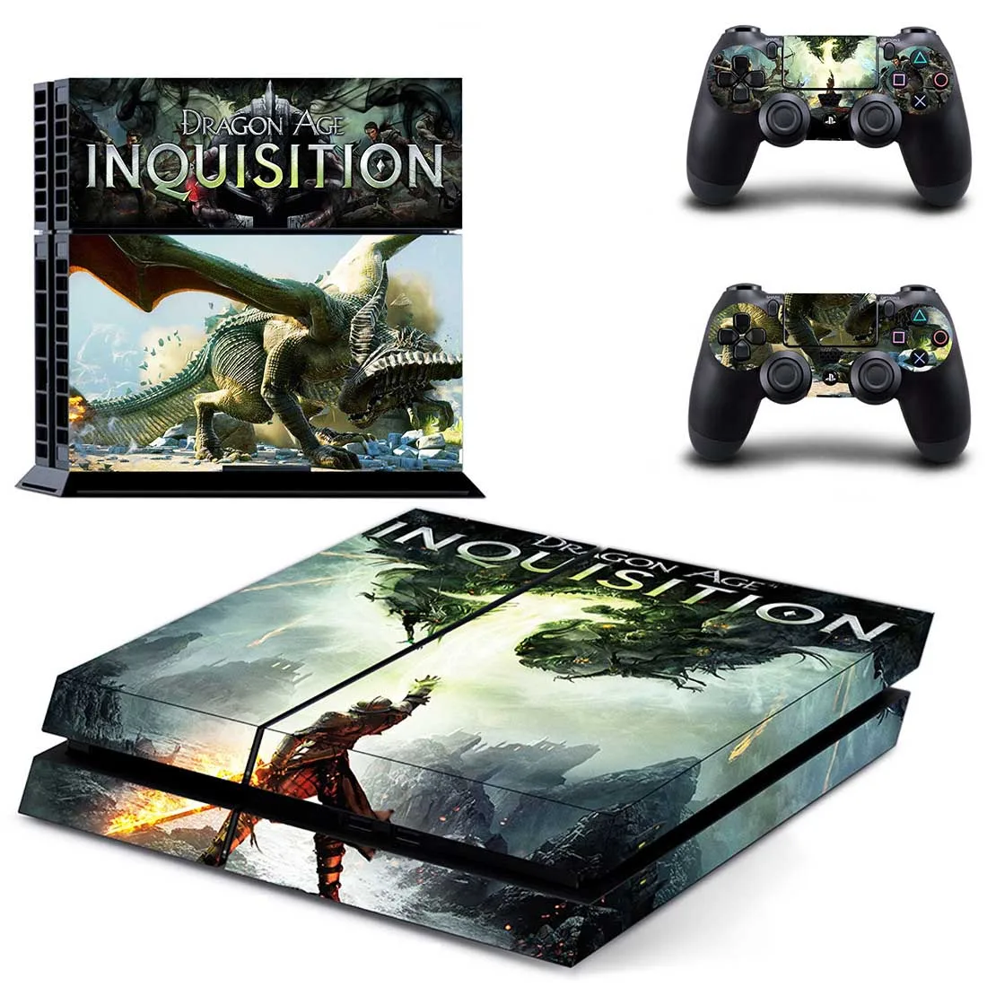 PS 4 стикер Dragon Age Play station 4 стикер s виниловые Наклейка для PS4 наклейки Pegatinas Adesivo для playstation 4 консоль и контроллер