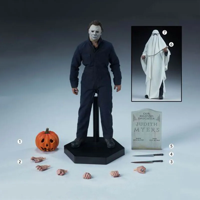 Sideshow 100398 Halloween 1/6 Scale Collectible The Michael Myers Deluxe Version Male Action Figure Full Set Model for Fans Gift |