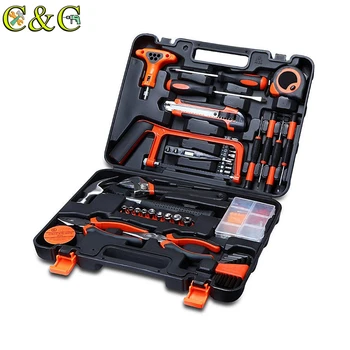 

82Pcs Screwdriver Wrench Socket Pliers Hammer Home Hardware Combination Kit Maintenance DIY Tool Set