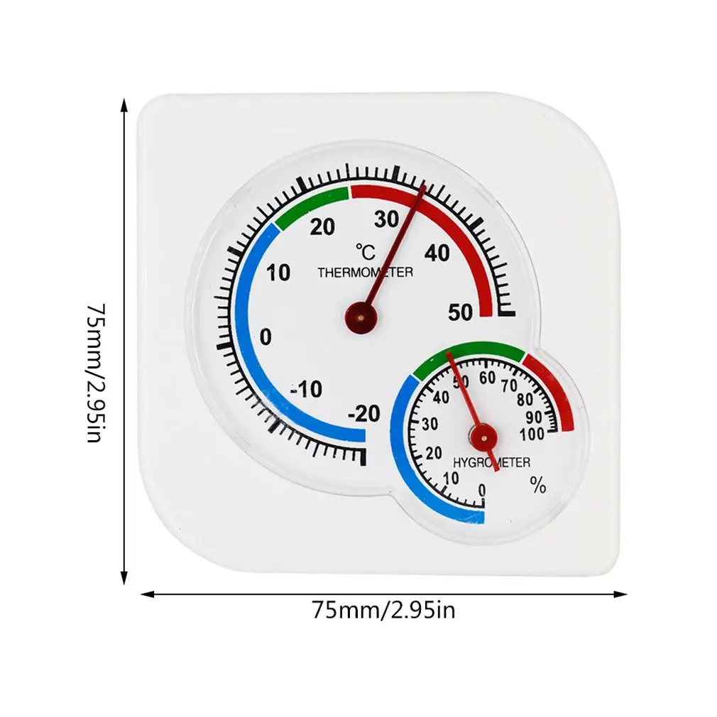 Мини-термометр детский дом комната влажный гигрометр-20~ 50 градусов. C измеритель температуры пластиковая метеостанция