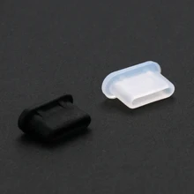 10PCS Type-C Charging Port Anti Dust Plug Earphone Charging Port Silicone Protector Cap Cover For Samsung Huawei Xiaomi