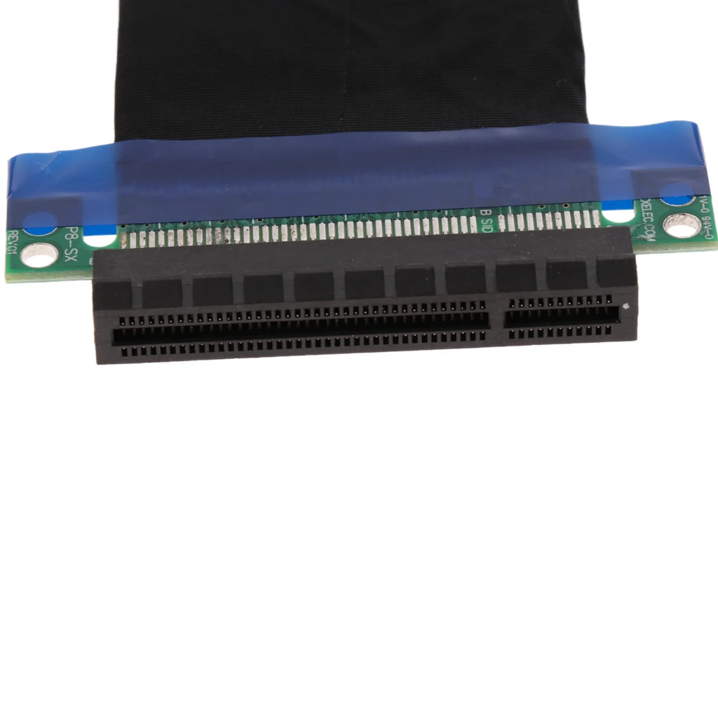 PCI Express PCI-E 8X Slot Riser Card Flex Extension Cable Connector Cable