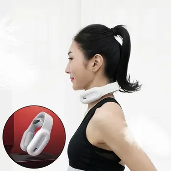 

Neck And Shoulder Massager Smart Massage Hot Compress Health Physiotherapy Tool Relief Cervical Vertebra Relaxation Care Pa P6A5